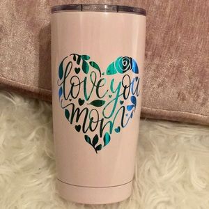 Mom Valentines Day tumbler